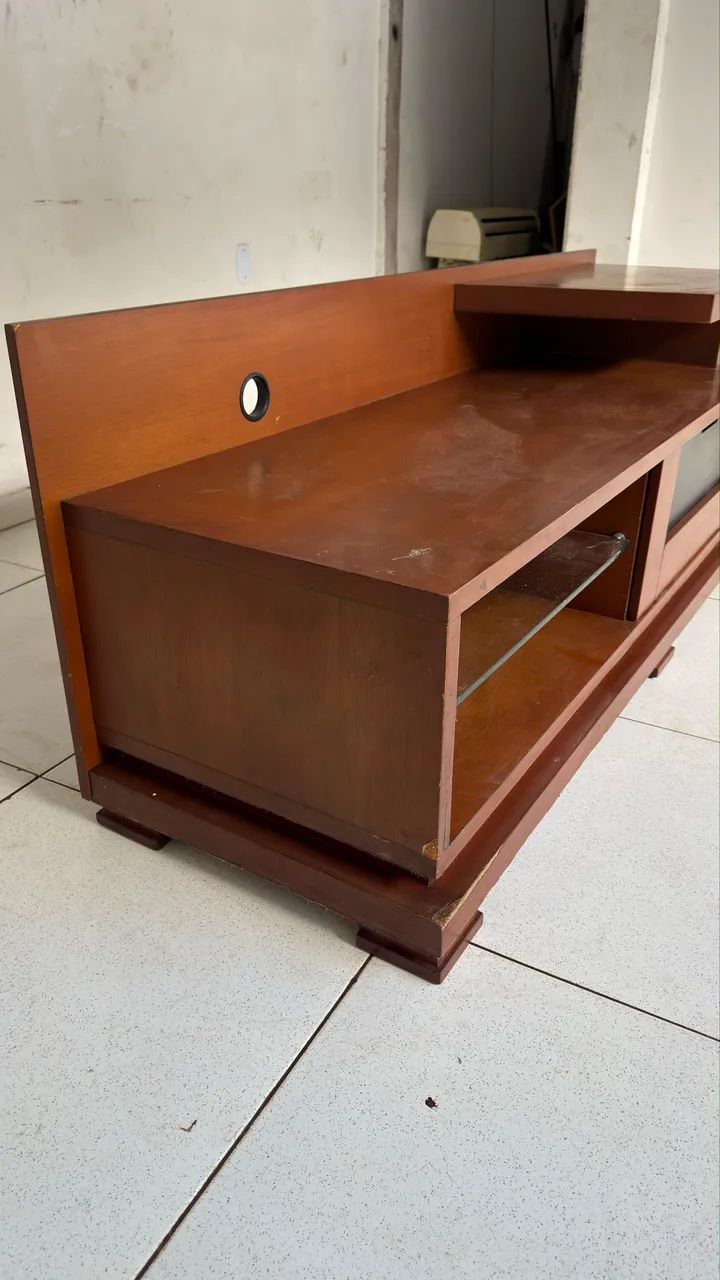 Rack de TV amadeirado - Foto 4