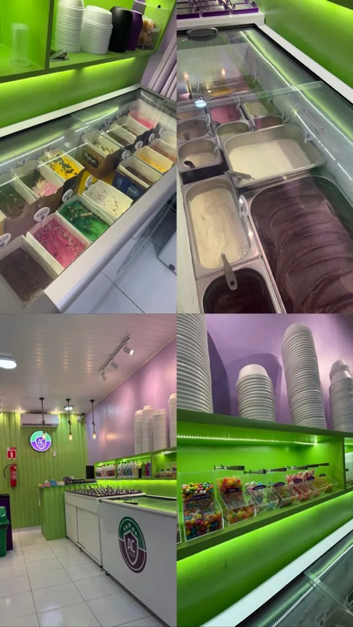 Móveis e acessórios completos para loja de açaí - Foto 3