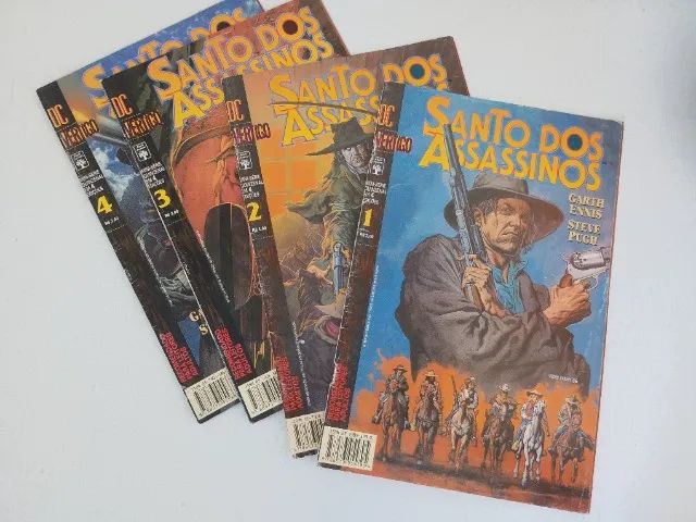 超希少Anglagard CD まとめ Santo dos Assassinos Mini-série em 4 edições Ed. Abril Garth Ennis