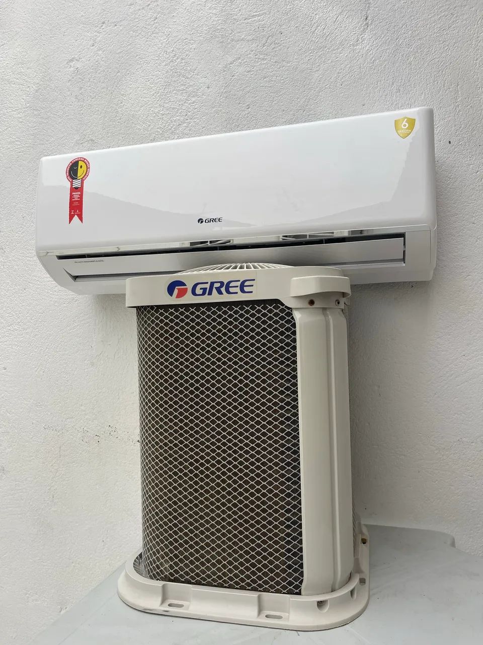 Ar-condicionado 12k Btus Gree instalado