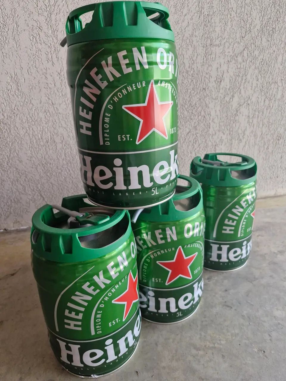 Barril de Heineken 5l. Vazio - Foto 3