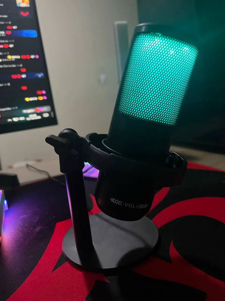 Microfone de mesa gamer  - Foto 4
