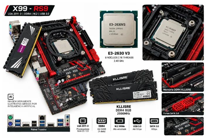 Kit Xeon X99 - Foto 2