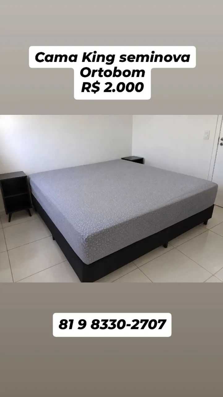 Cama King Ortobom - Foto 2