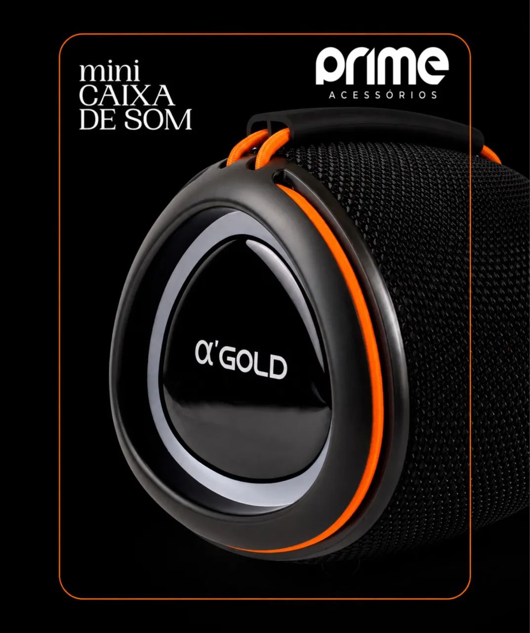Mini Caixa de Som Bluetooth ?GOLD - Foto 2