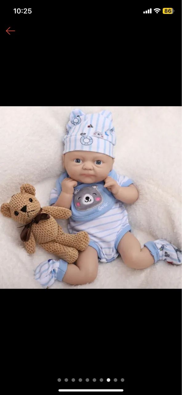 Bebê Reborn silicone sólido  - Foto 4