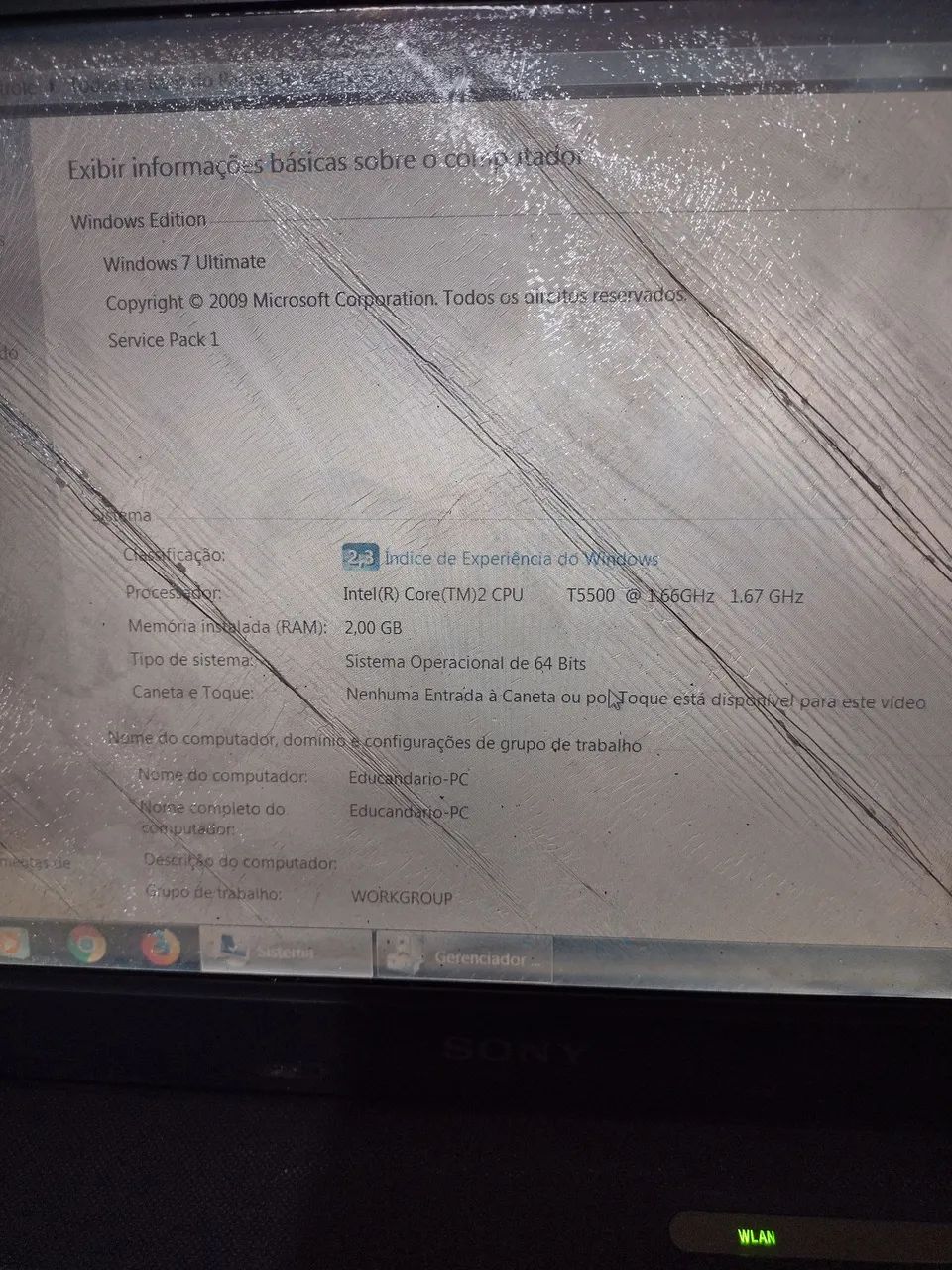 Notebook Sony vaio com defeito  - Foto 3