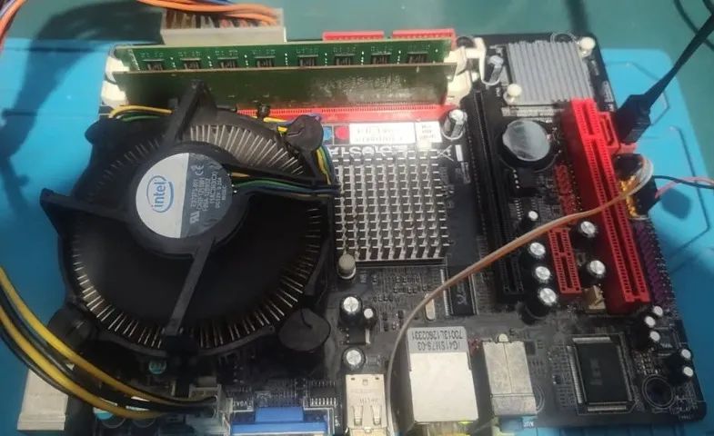PLACA MÃE +PROCESSADOR+MEMORIA (NÃO ENTREGO) - Foto 3