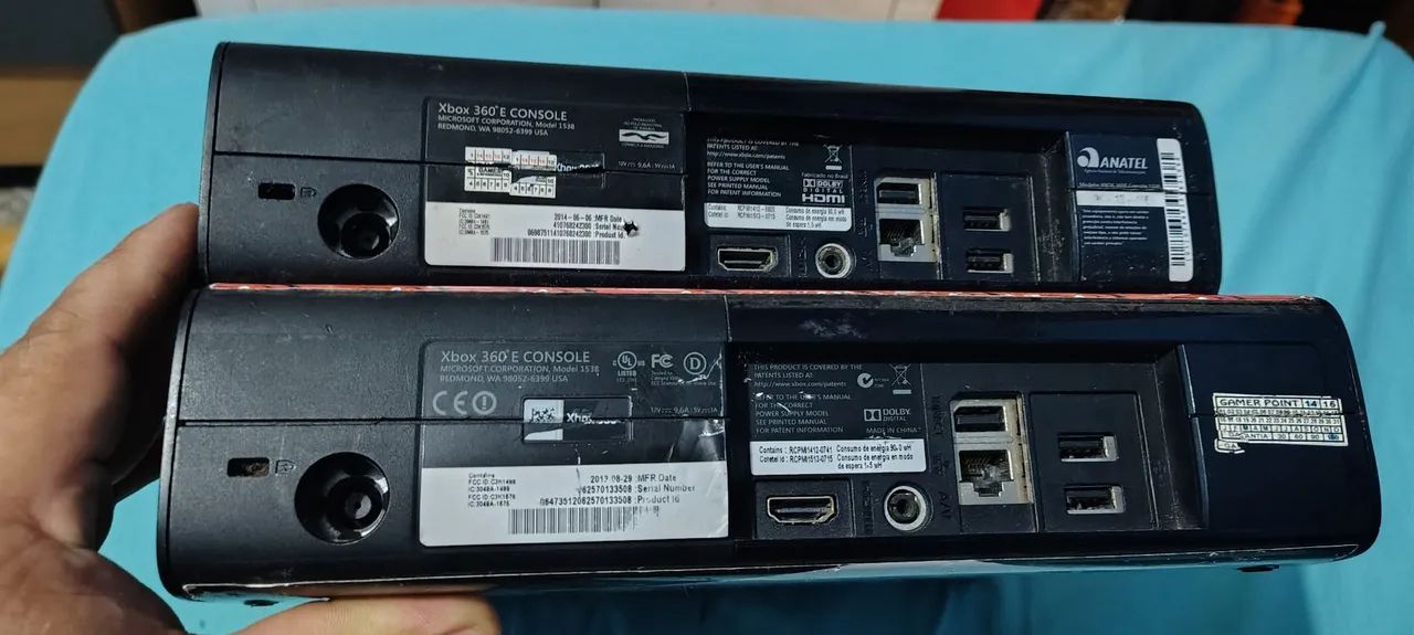 2 Xbox super slim luz vermelha  - Foto 4