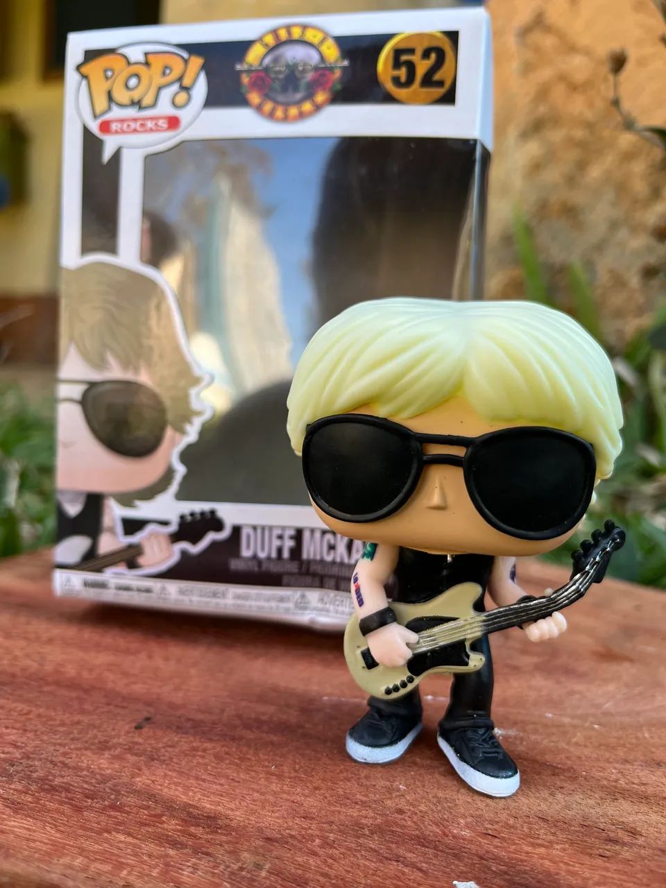 Funko pop bandas de Rocky Duff McKagan com caixa  - Foto 4