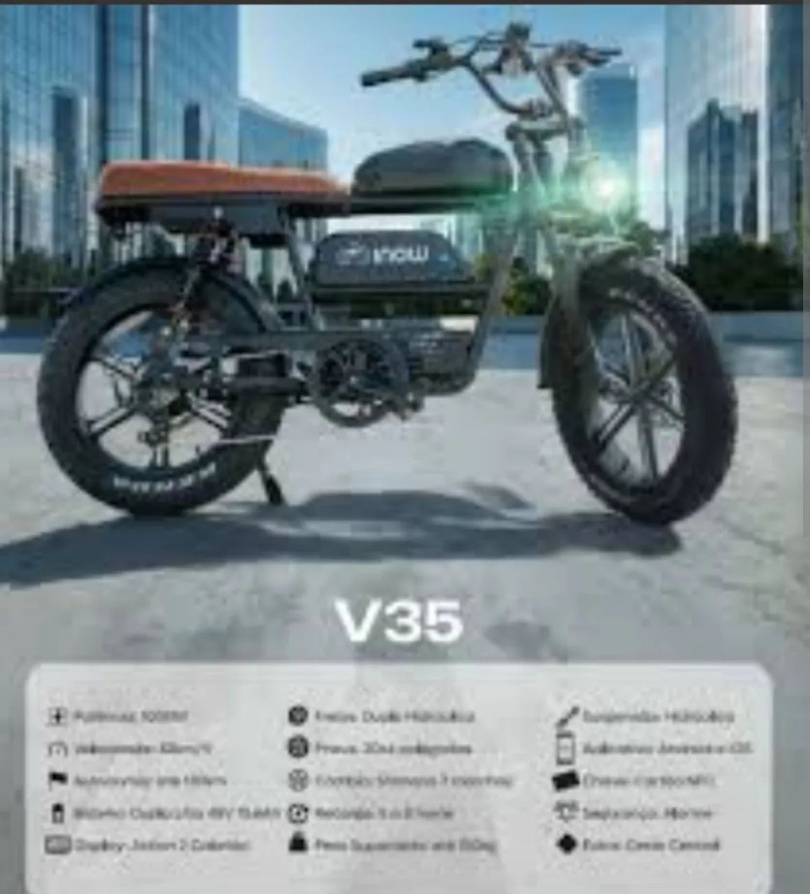 INOW V359 Pro 130 km de autonomia 