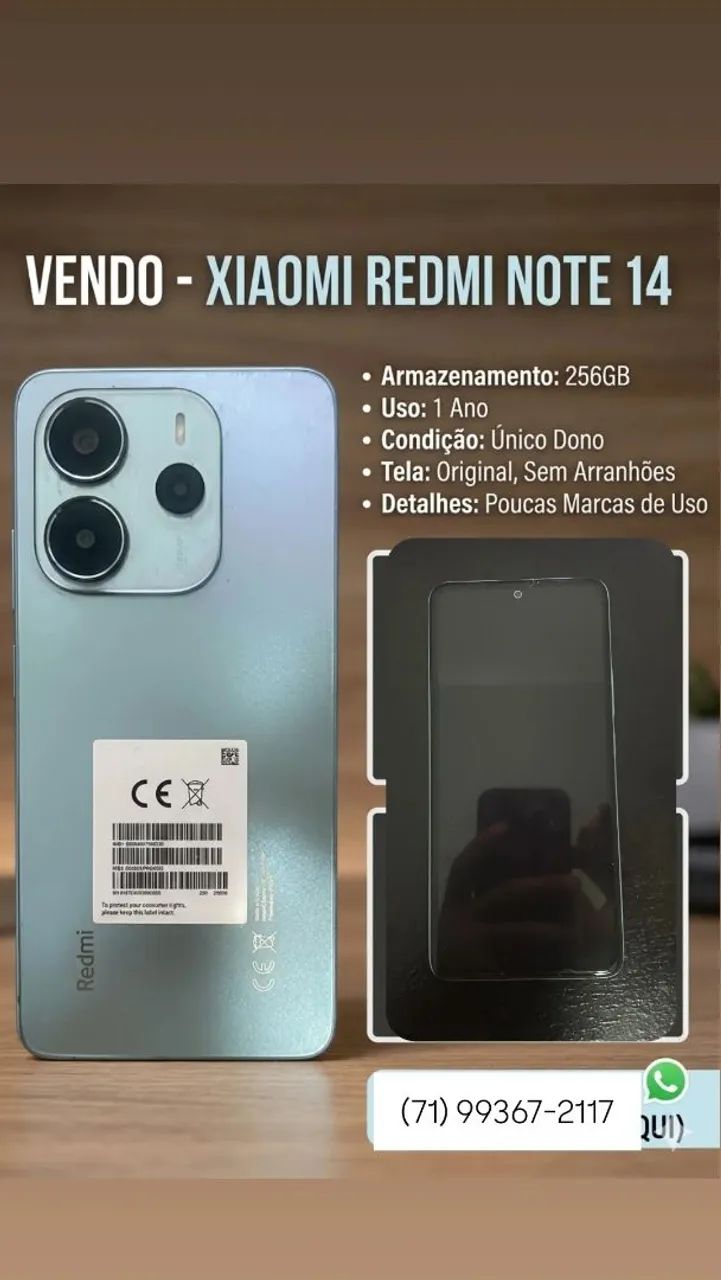XIOAMI REDMI NOTE 14 256Gb