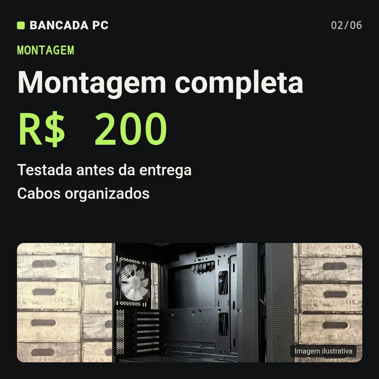 Montagem Formatacao e Limpeza de PC em Maringa - Foto 2
