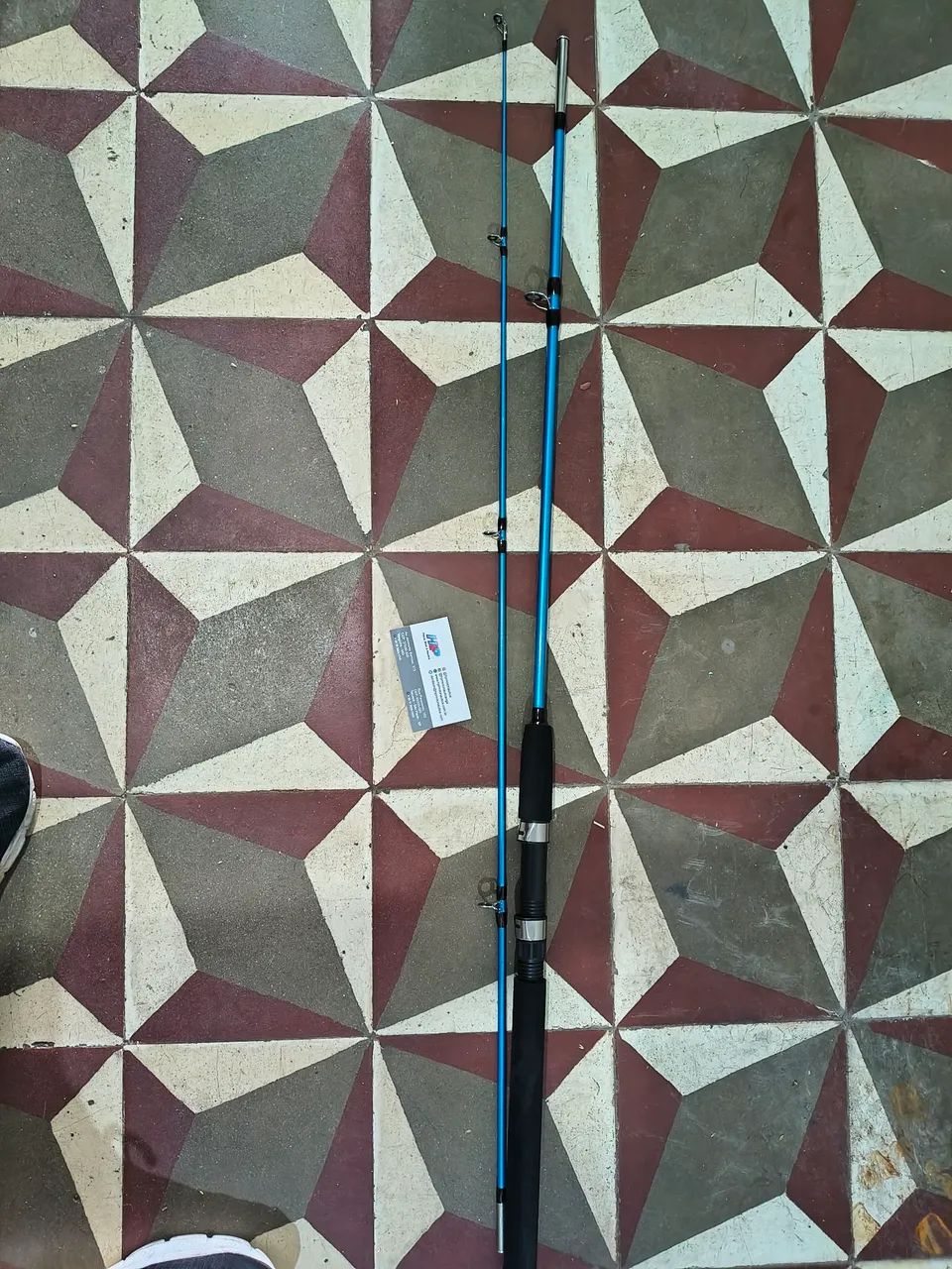 Vara pesca 2.10mts nova - Foto 2