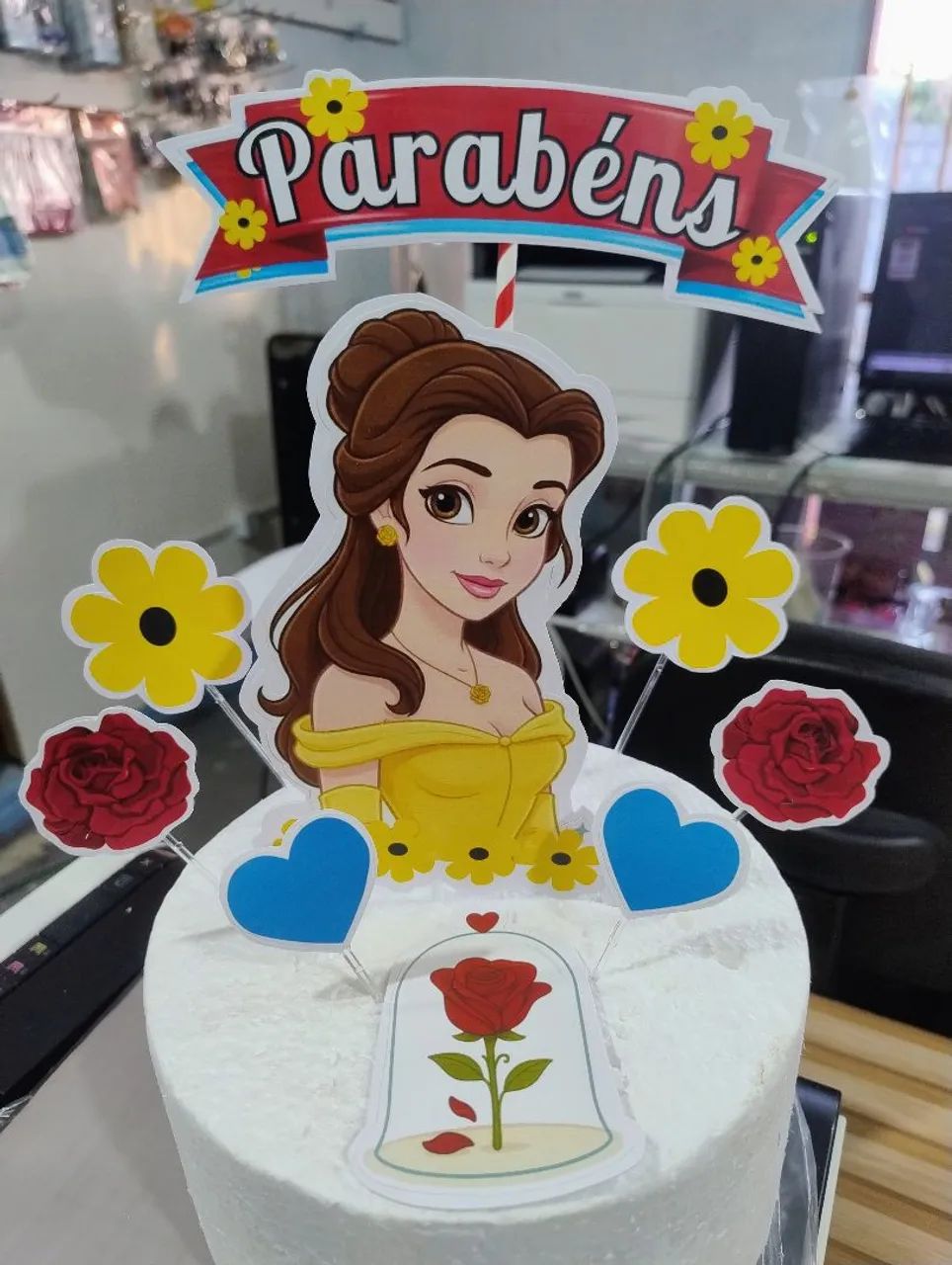 Topper de bolo a pronta entrega - Foto 4