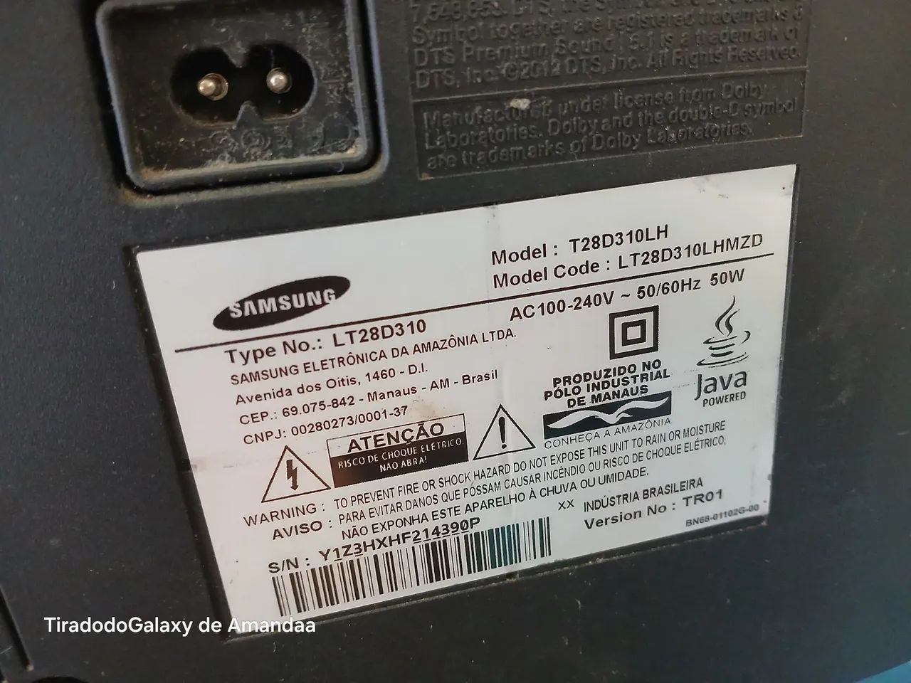 Tv para retirada de peças  - Foto 2