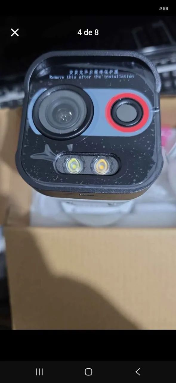 Câmera IP Térmica  tenho 02 und - Foto 3