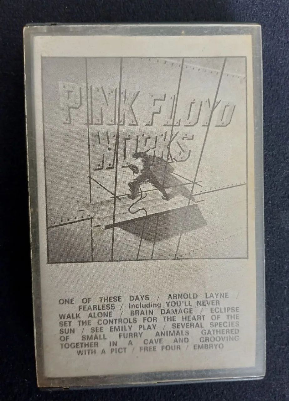 Fita K7 Pink Floyd 1983 Works  - Foto 2