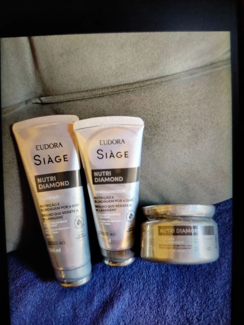 Kit de cabelo da Eudora Nutri diamond - Foto 2