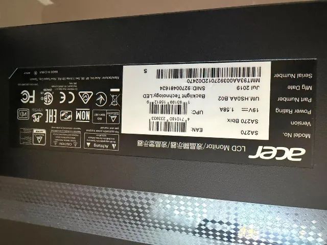 Monitor Acer SA270 27 polegadas painel IPS 75hz - Foto 4