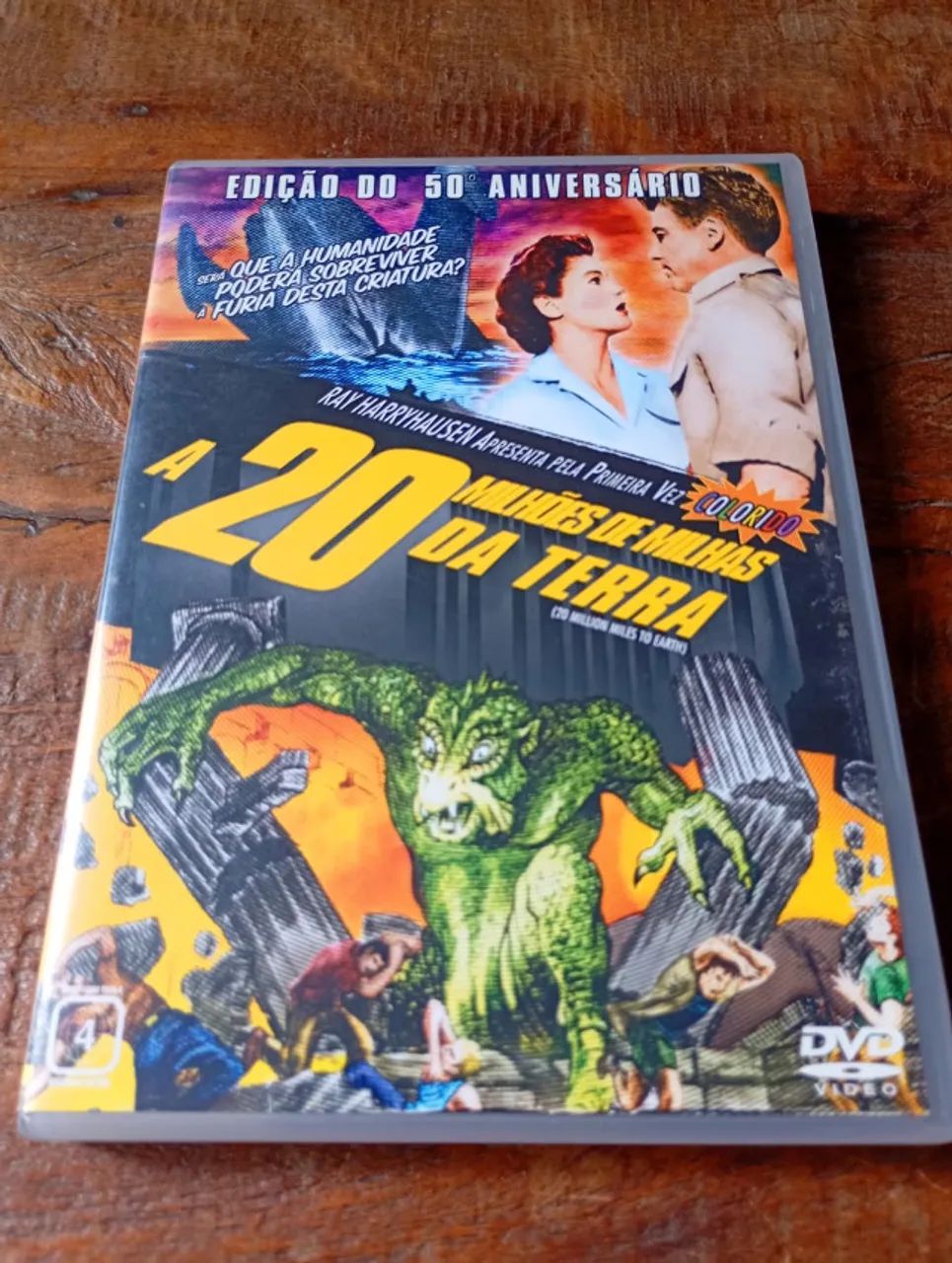 DVD A 20 milhões de milhas da terra aniversário