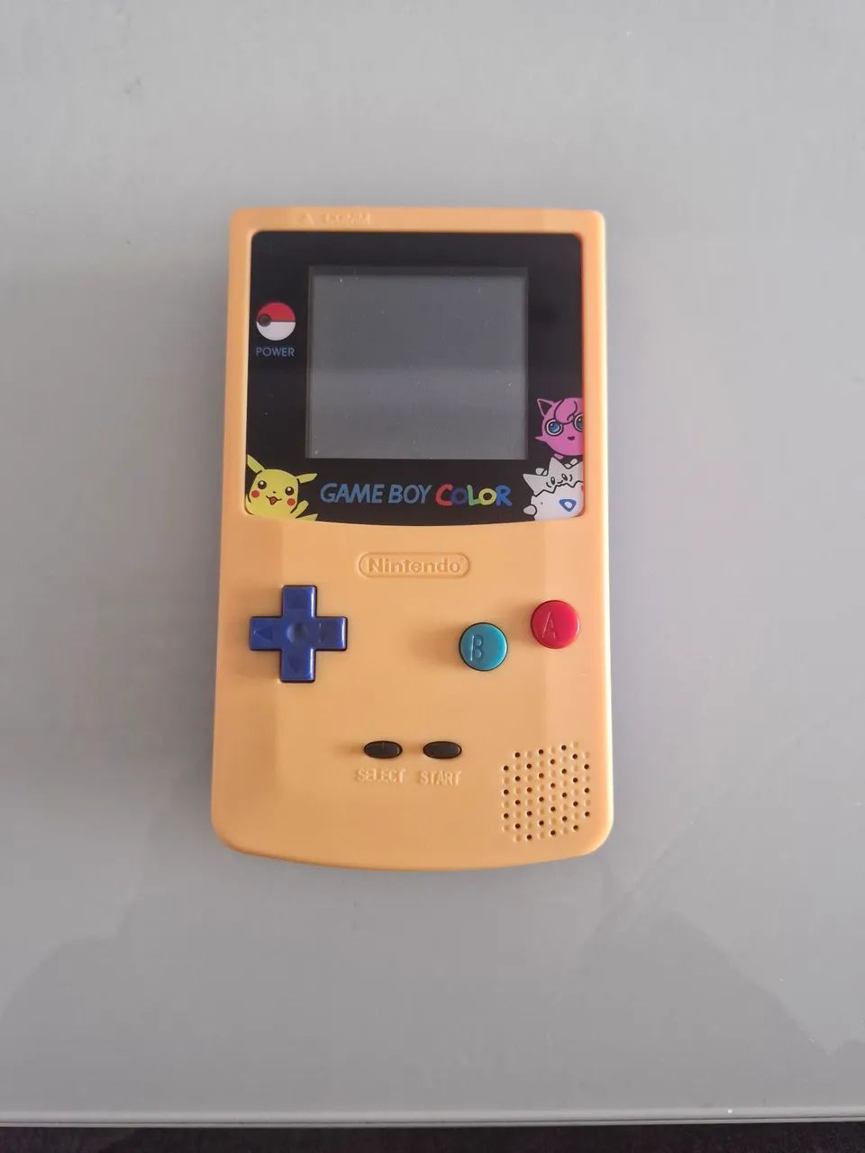 Game boy color  com a case edição pokemon