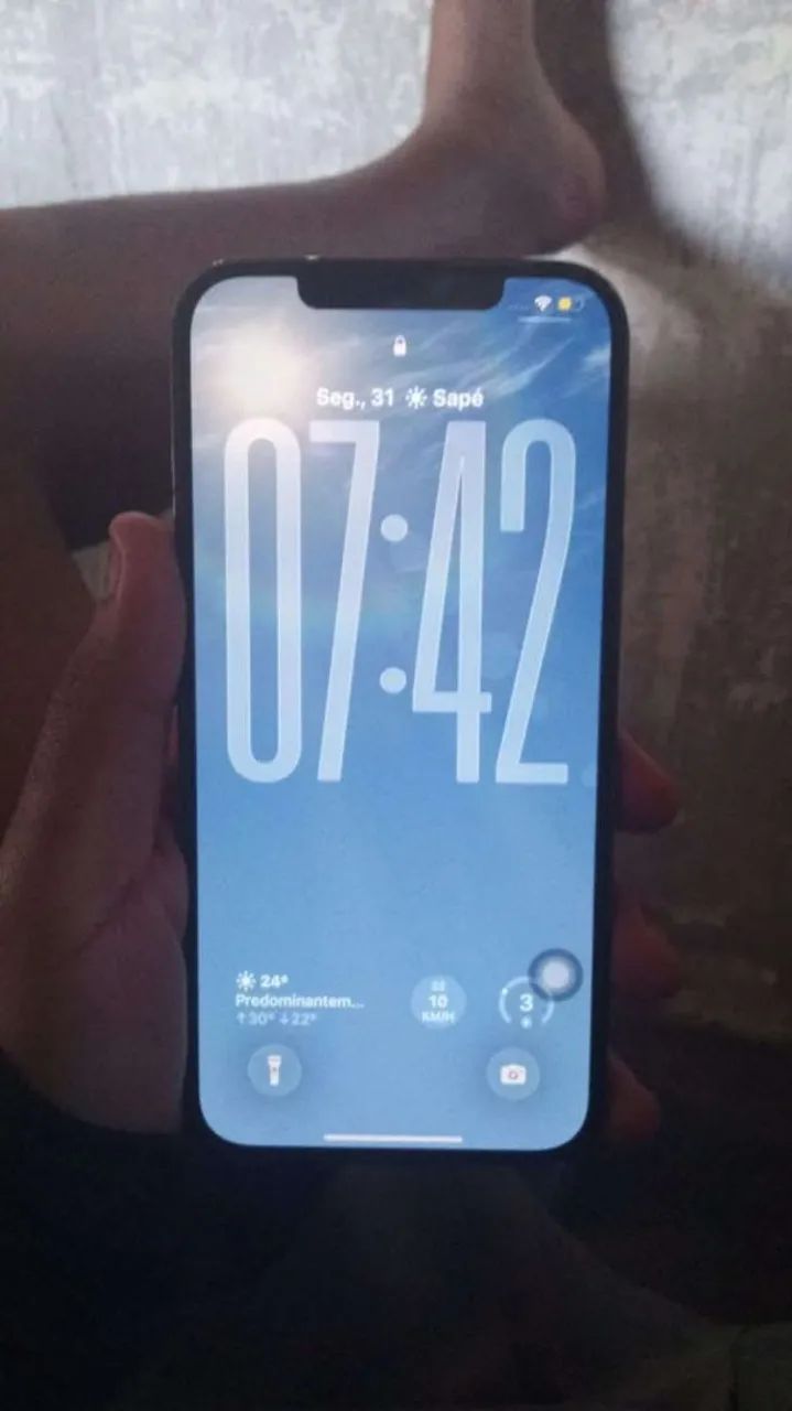 iPhone 12 pro Max 77 %da saúde da bateria bem conservado - Foto 2