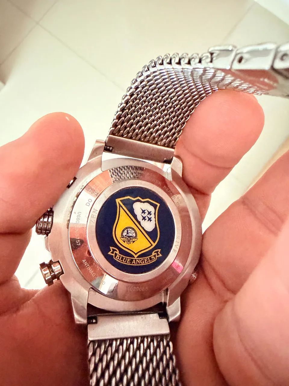 Relógio Citzen ecodrive Navihawk Blue Angels JY8031-56L  - Foto 2