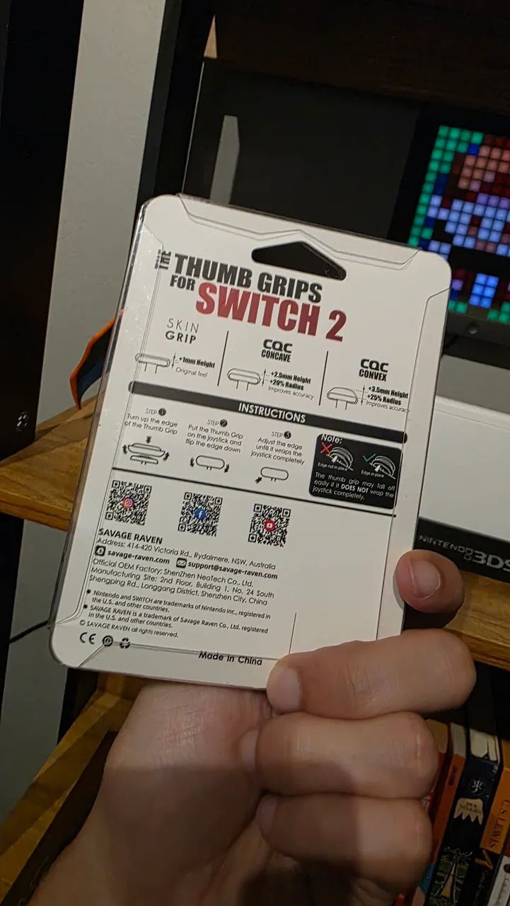Nintendo Switch 2 - Joy-Con grip - Skull & Co - Foto 2