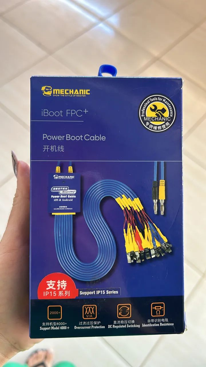 Cabo de alimentação iboot ad Max mechanic Android e iPhone  - Foto 4