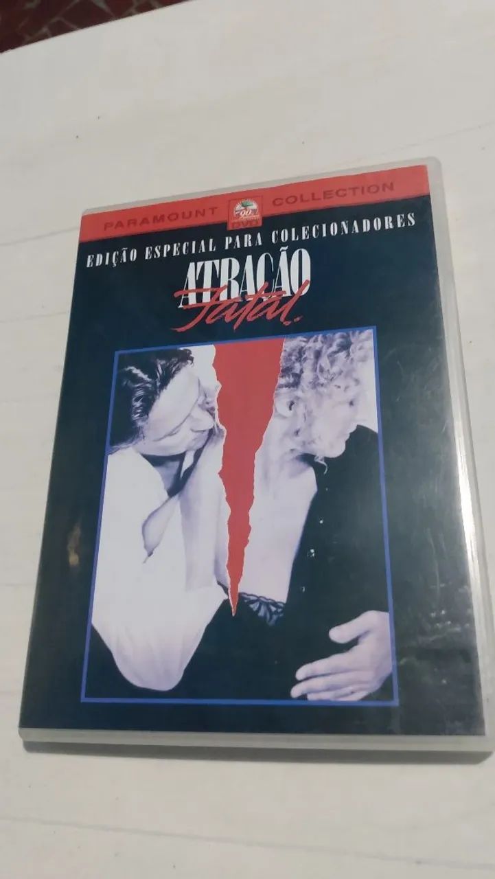 DVD original atração fatal bom estado. 