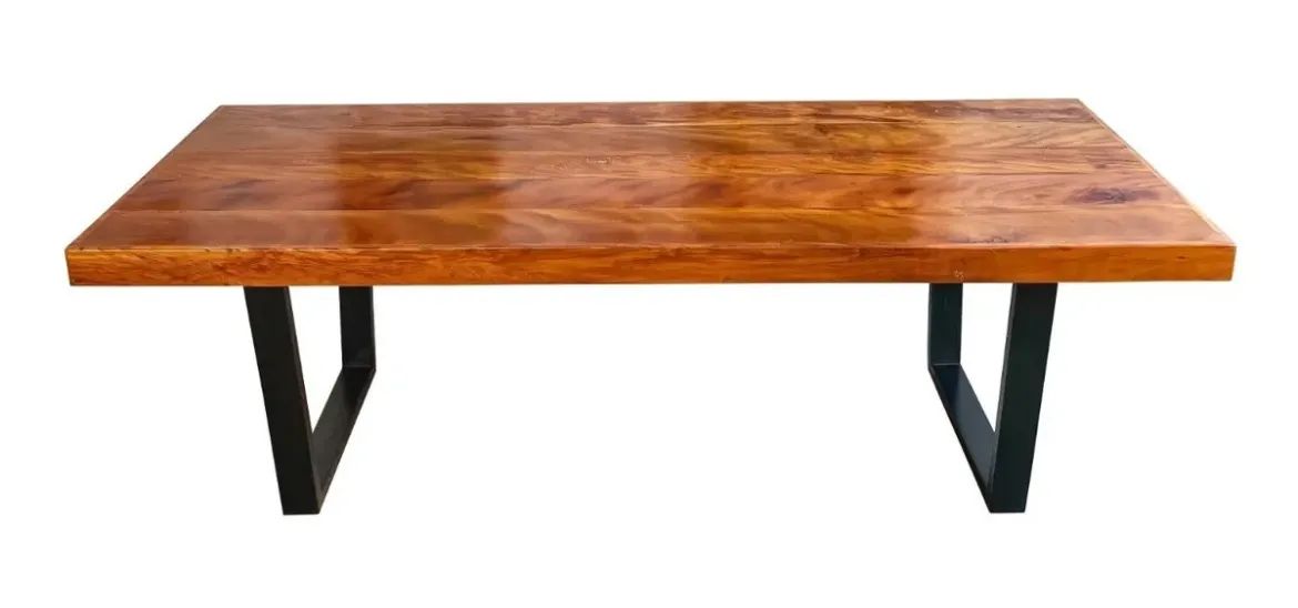MESA DE MADEIRA DE DEMOLIÇÃO 