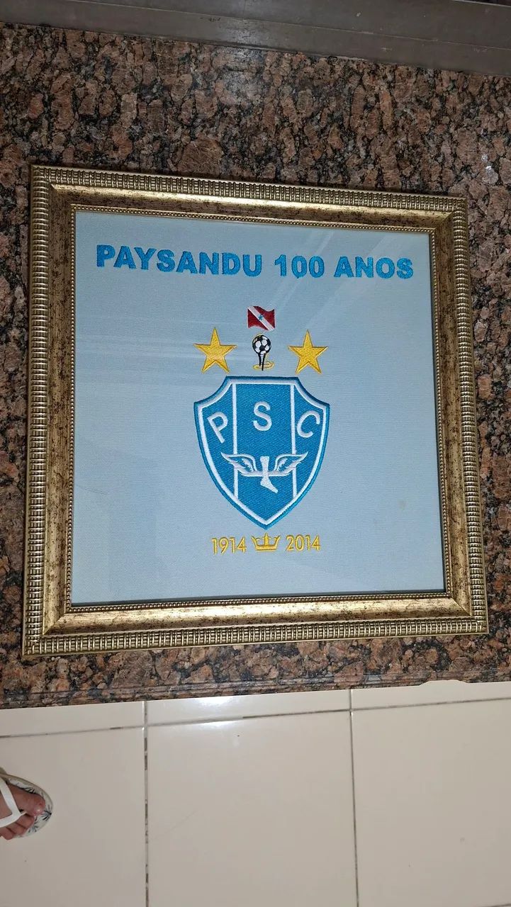 Quadro original centenário do Paysandu 