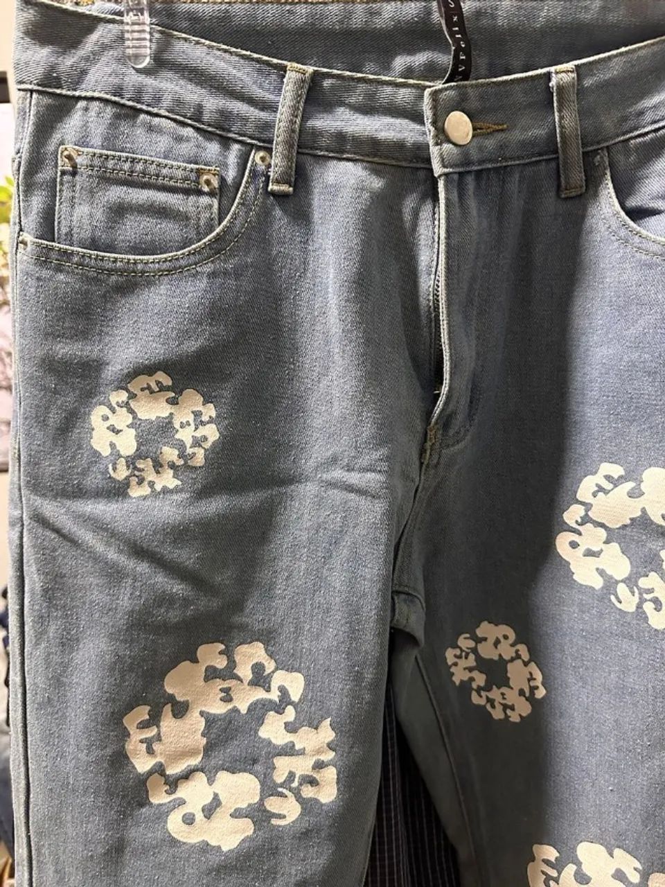 calça jeans denim tears 42 - Foto 5