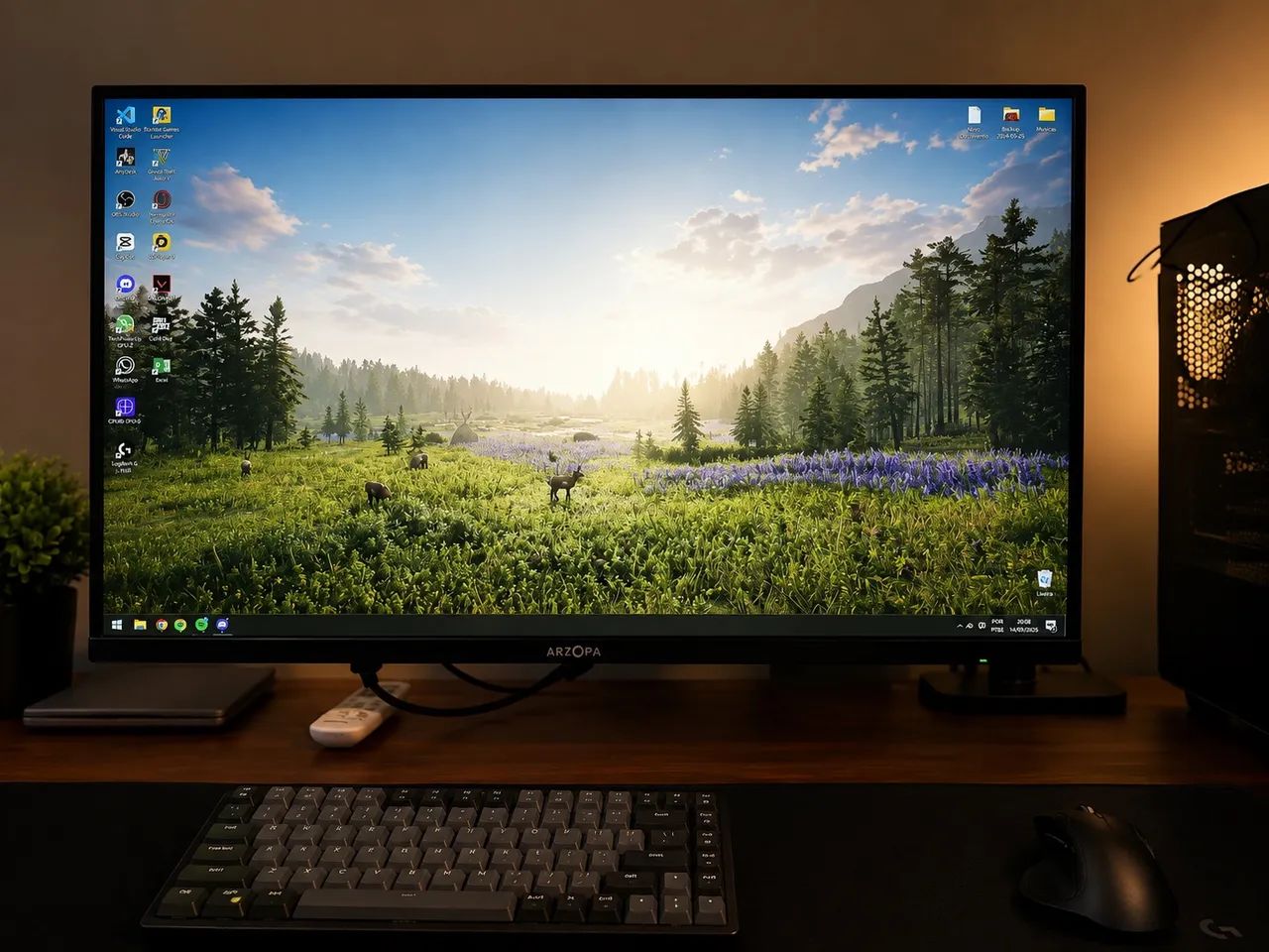 Monitor Arzopa 27 Polegadas Qhd 180Hz