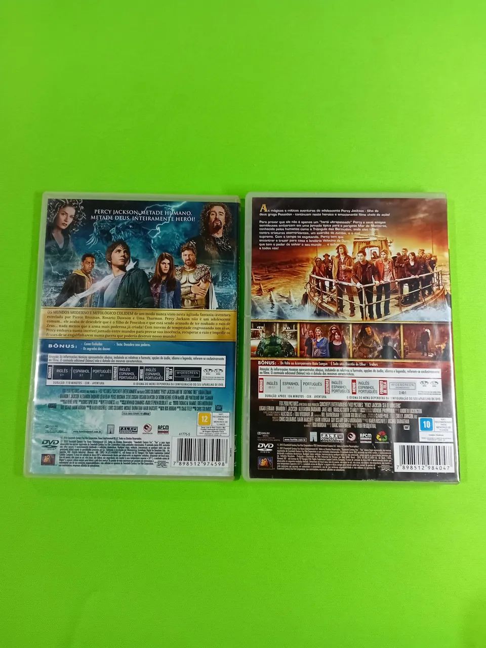 Dvds Percy Jackson - O Ladrão de Raios e o Mar de Monstros - Foto 3