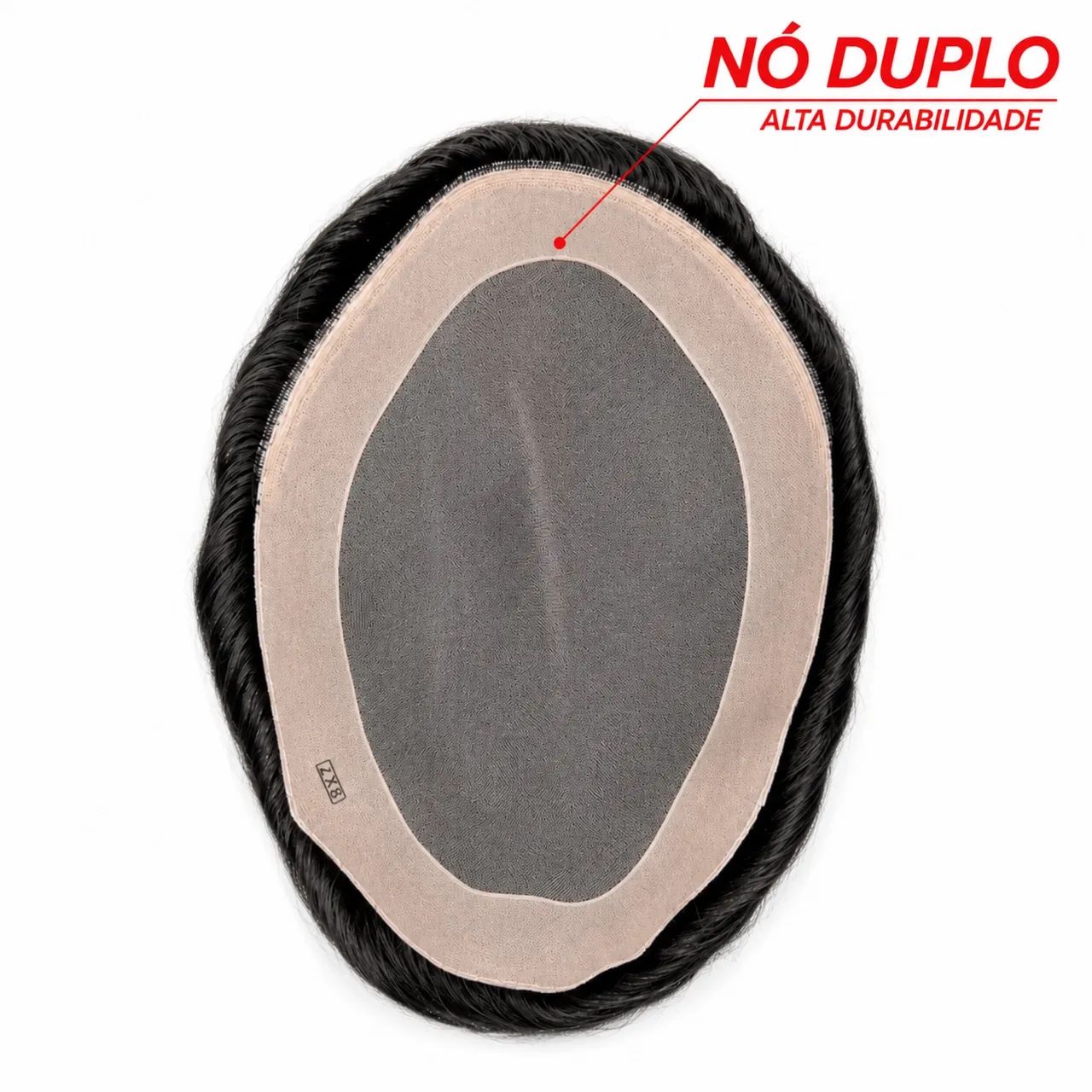 Prótese Capilar Masculina Híbrida - Foto 2
