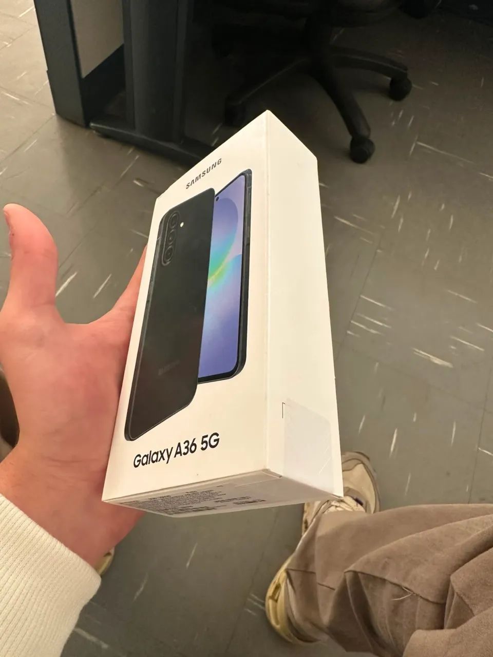 Aparelho A36, 256gb de memória, produto sem uso  - Foto 4