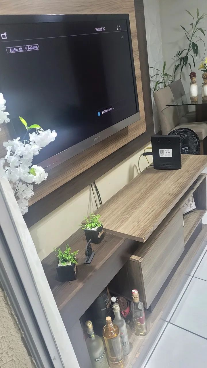 Rack e painel para TV