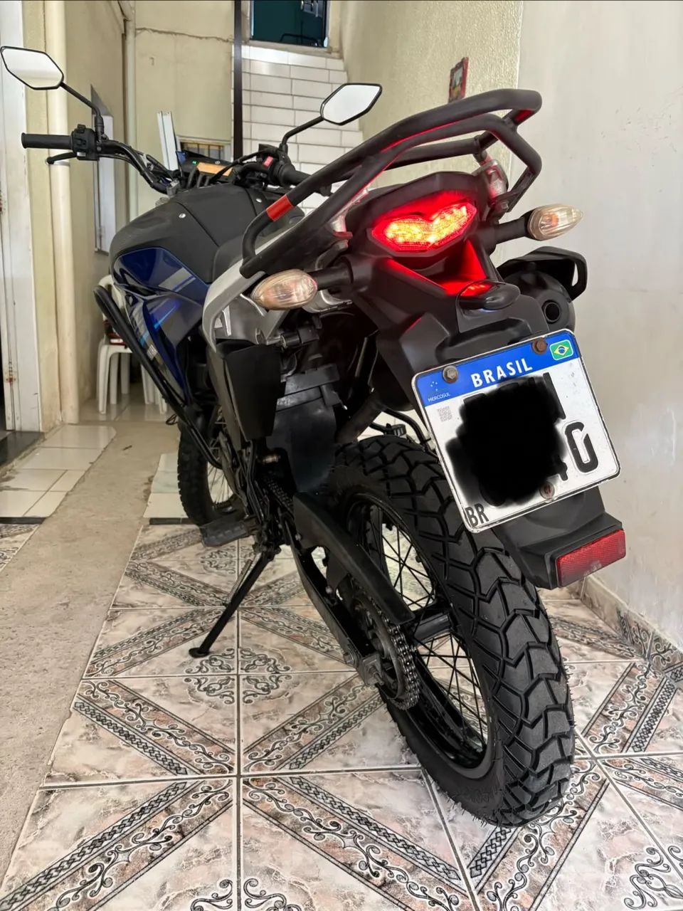 Moto Xtz Lander 250cc 2021 Azul - Foto 4