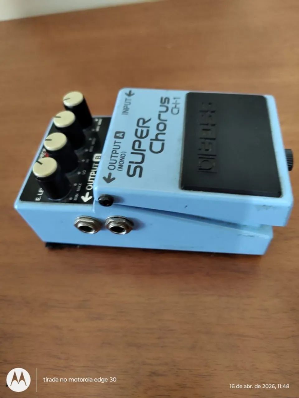 Pedal boss ch1 super chorus