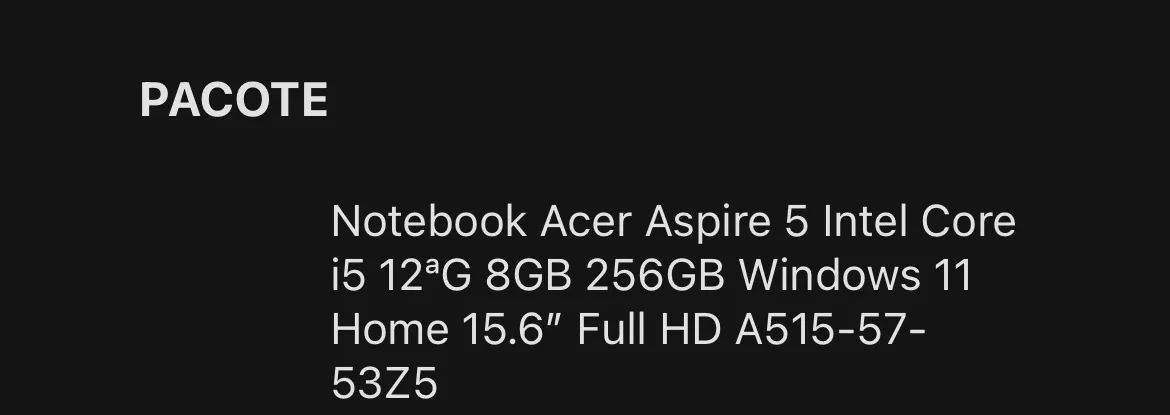 Notebook Acer Aspire 5 - Foto 2