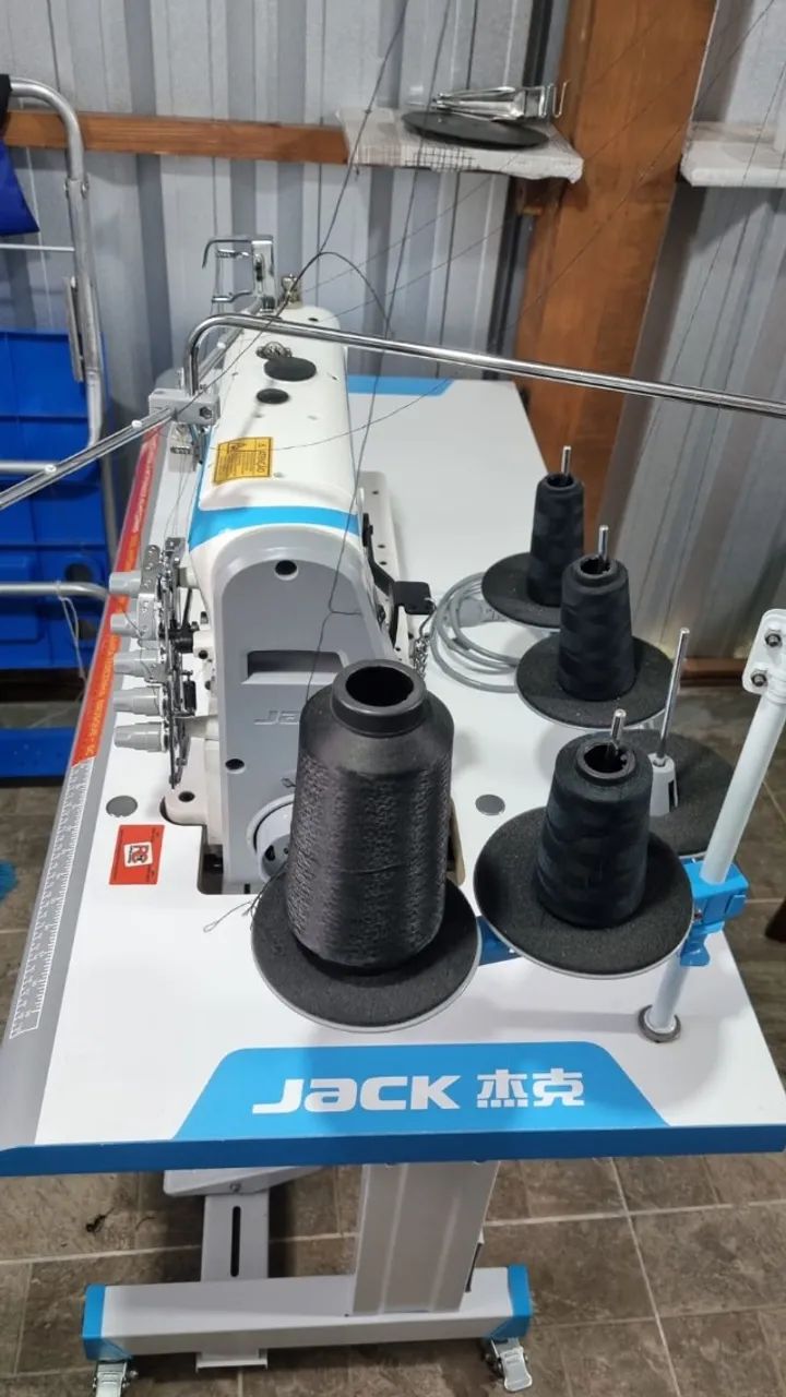 Maquina Cobertura Plana Direct Drive Jack 220V - Foto 4