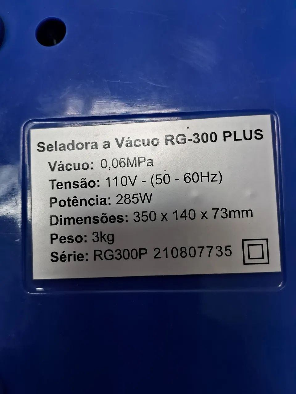 Seladora a vacuo registron