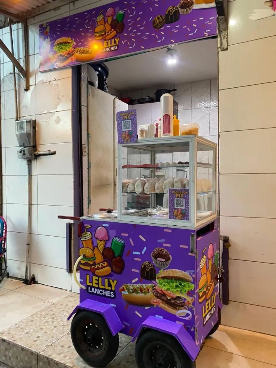 Vende-se carrinho de hot dog 