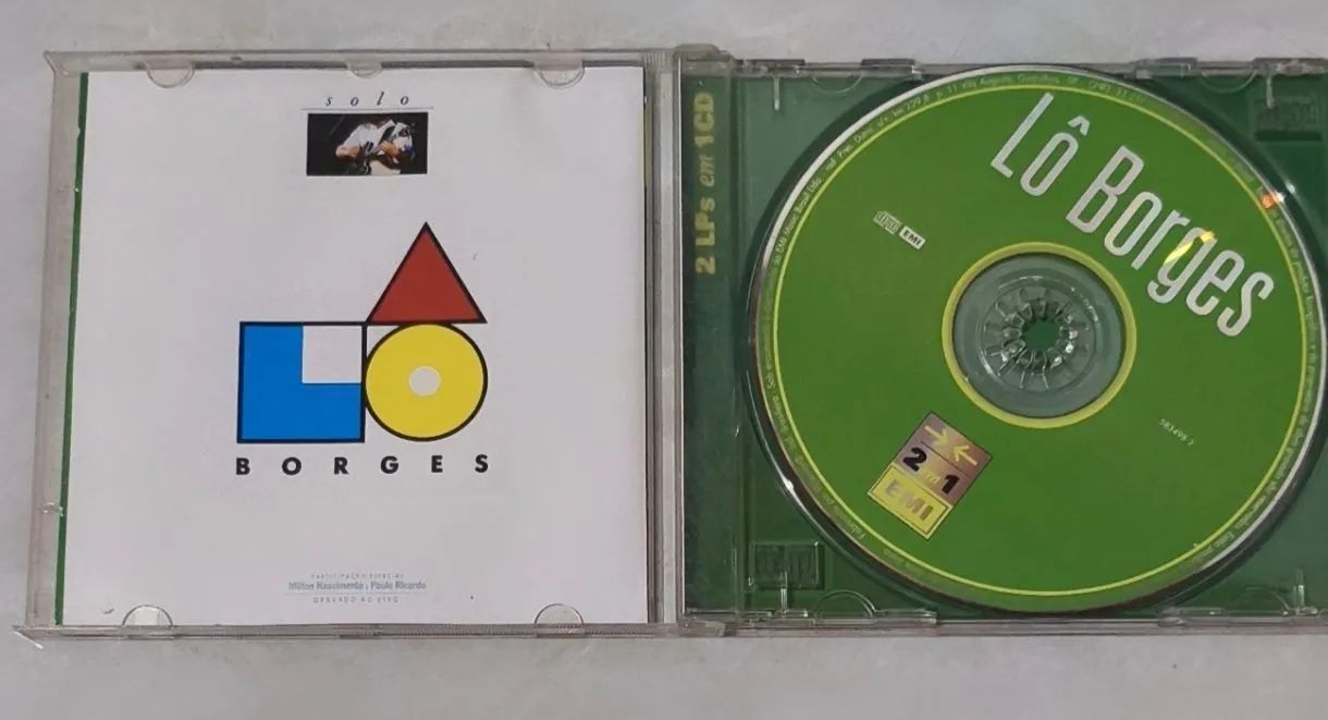 Vendo cd do Lo Borges Nuvem Cigana 2em 1 - Foto 2
