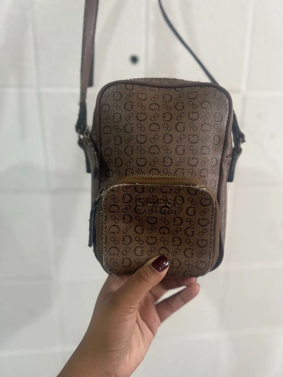 Crossbody Marrom da Guess Original 