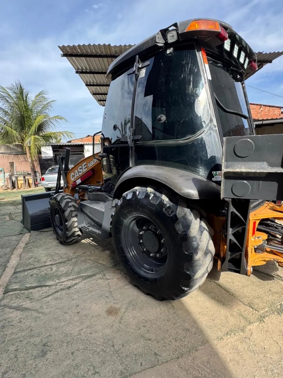 Retroescavadeira case 580n extra único dono ! - Foto 12