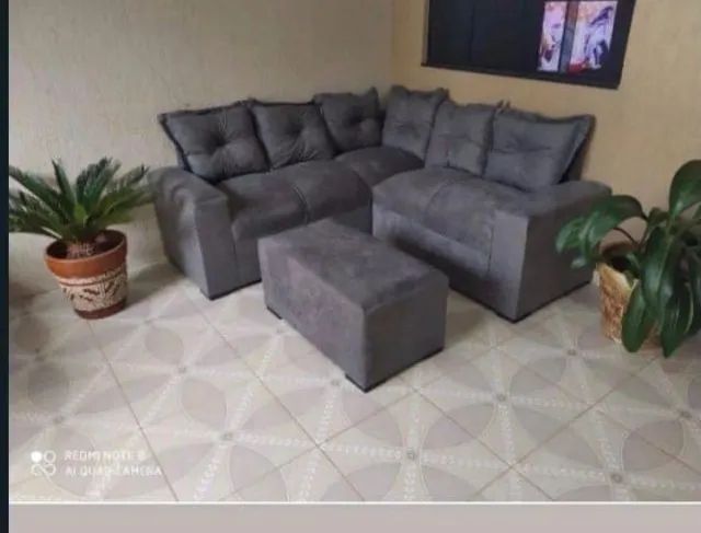 SOFÁ PARIS COM PUFF - Foto 5