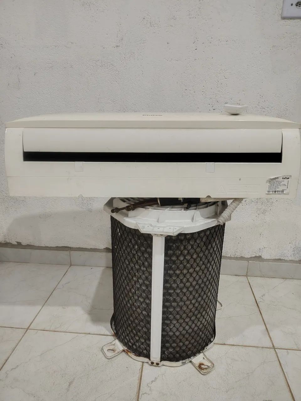 Ar condicionado Philco 9.000 BTUS gás recolhido manutenção feita  - Foto 4